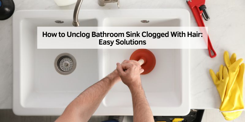 How to Unclog Bathroom Sink Clogged With Hair