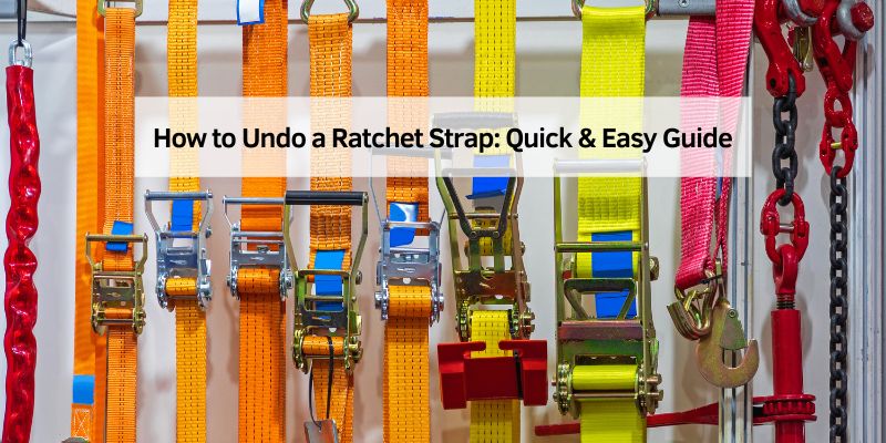 How to Undo a Ratchet Strap