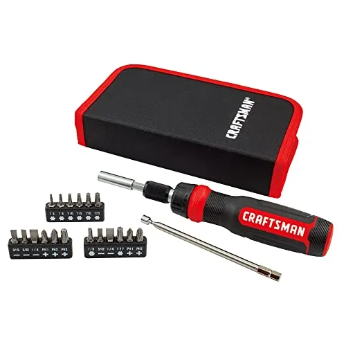 CRAFTSMAN Ratcheting Multi-Bit Screwdriver