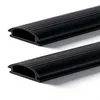 Vinyl door threshold seal replacement strip, 36 inch, two pack