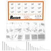 Stainless steel dowel pin assortment kit, 300 pieces