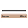 48 inch black ceiling fan downrod