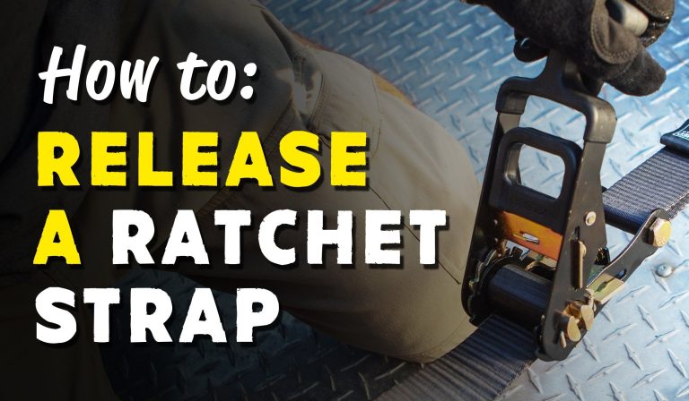 How Do You Release a Ratchet Tie down