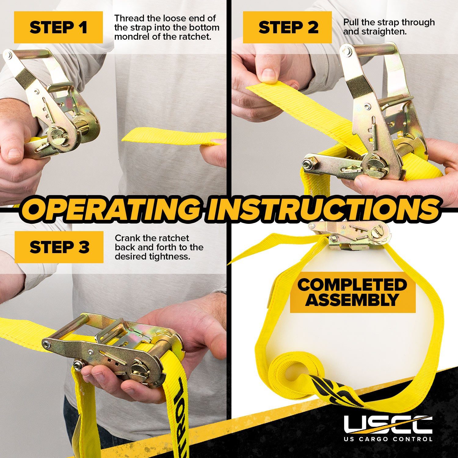 How to Thread a Tie down