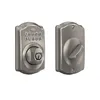 Schlage Camelot satin nickel keypad deadbolt