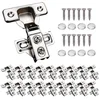 20 pack soft close cabinet door hinges half inch overlay 105 degree