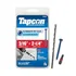 Tapcon concrete screws for anchoring door threshold