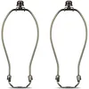 8 inch lamp harp holder kit with finial and detachable saddle base