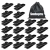 heavy duty lock grip tarp clamps 20 pack with storage bag