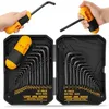 ELEAD 31-Piece SAE and Metric Hex Key Set