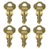 Bradley 2055 dispenser key 6-pack