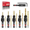 EZARC countersink drill bit set, 12 pieces