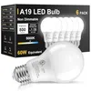 TJOY 6 pack 60 watt equivalent LED bulbs