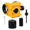 C-clamp design door lock installation kit