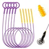 reusable 35 inch drain snake 5 pack