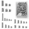 stainless steel set screw assortment kit for door knobs and locks