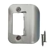 Gator door strike plate latch restorer, satin nickel