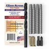 Stripped door hinge screw hole repair kit, 4-pack