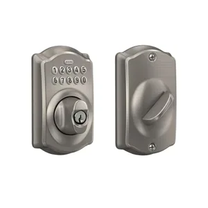 Schlage Electronic Keypad Deadbolt, Camelot Trim