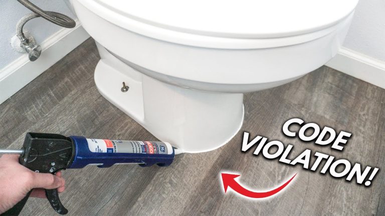 Should You Caulk around a Toilet Base