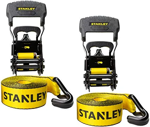 STANLEY Ratchet Tie Down Straps