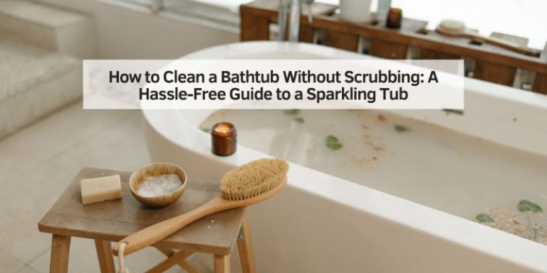 How to Clean a Bathtub Without Scrubbing