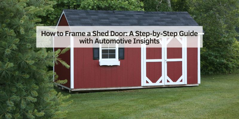 How to Frame a Shed Door