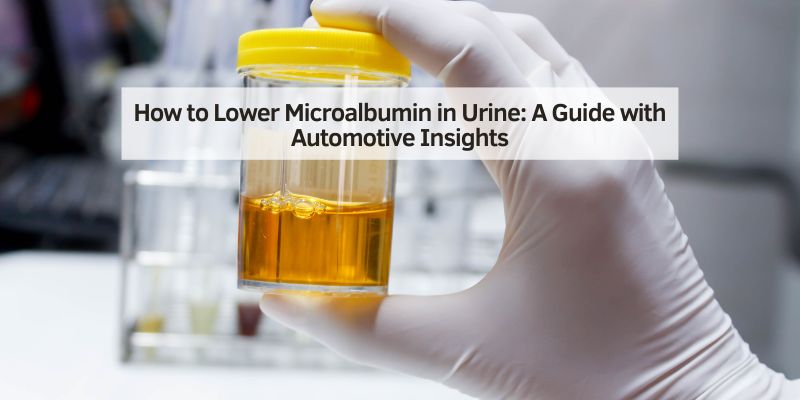 How to Lower Microalbumin in Urine