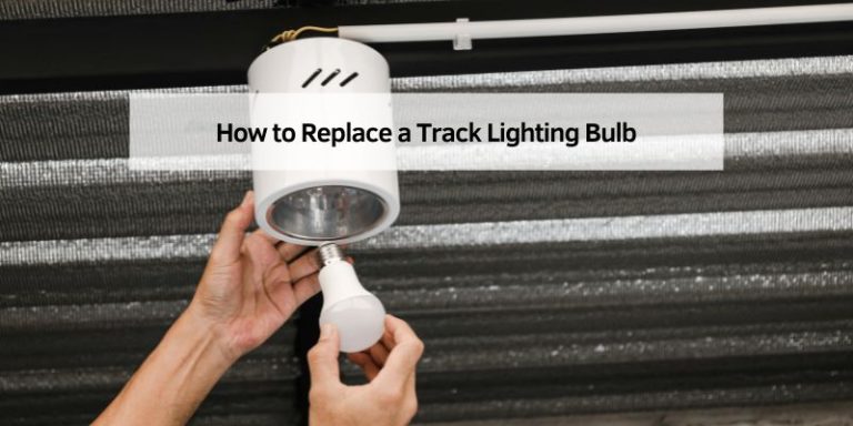 How to Replace a Track Lighting Bulb