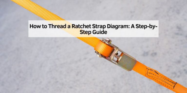 How to Thread a Ratchet Strap Diagram