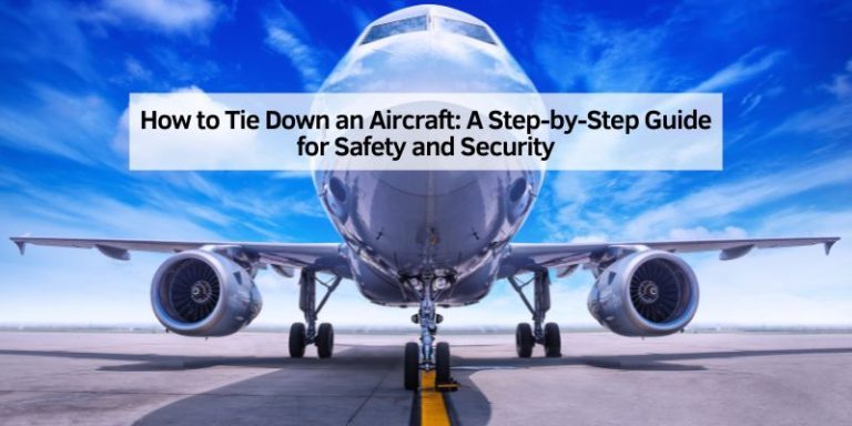 How to Tie Down an Aircraft