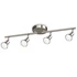 Ascher 4-light LED track lighting kit with included GU10 bulbs