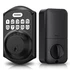 Keyless entry smart deadbolt with keypad matte black