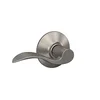 Schlage Accent passage door handle, satin nickel