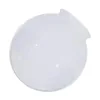 6 inch white glass globe replacement for screw-on ceiling fan light cover
