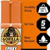 Gorilla 2 part epoxy 5 minute set for metal and fiberglass repair