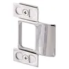 Prime-Line adjustable door strike two piece chrome plated