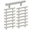 homdiy brushed nickel cabinet pulls 15 pack