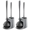 MR.SIGA Toilet Plunger & Brush Combo (2 Set)
