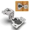 Chibery 1-1/4 inch Overlay Soft-Close Hinges (2-Pack)