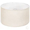 OUTON Beige Large Drum Lamp Shade for Floor Lamps
