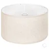 OUTON beige large drum lamp shade for floor lamps