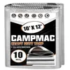 Heavy duty waterproof camping tarp with reinforced grommets