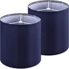 GO&SO Large Blue Drum Lamp Shade