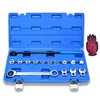 Yuesstloo 15pc universal ratcheting serpentine belt tool set
