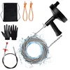 Ginbel 33 foot drain auger snake