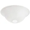 13 inch white linen glass bowl ceiling fan globe upgrade
