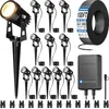 SUNVIE all-in-one low voltage landscape lighting kit