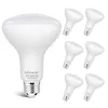 6-pack BR30 dimmable LED recessed light bulbs, E26 base