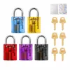 BOZZYS transparent practice padlock 5-pack for lock picking
